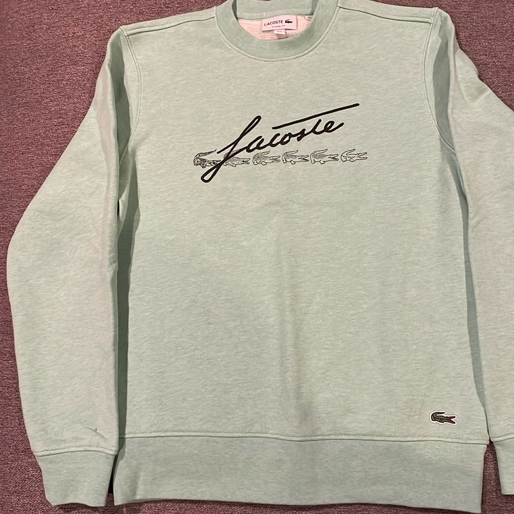 Lacoste Crewneck Sweatshirt- Men’s Size S